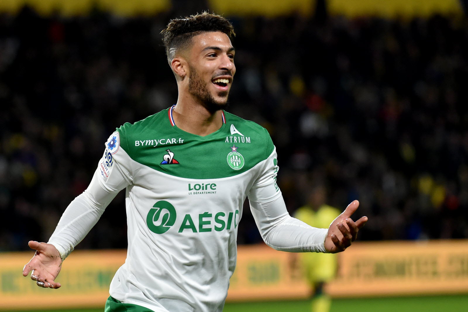 Denis Bouanga élu Meilleur Joueur De La Saison De L'AS Saint-Etienne ...