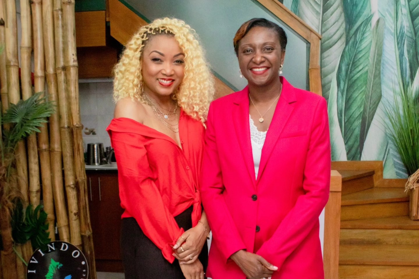 Arielle T & Florence Roux , Fondatrice d'IVINDO BIO