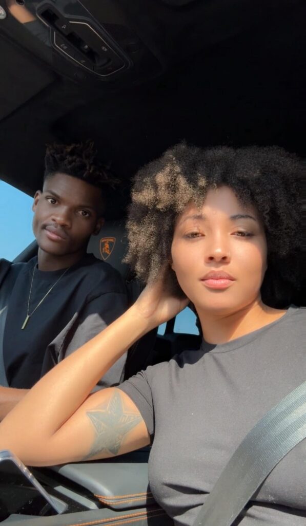 Sly’a et Ibrahim Ndong parents d’une petite fille